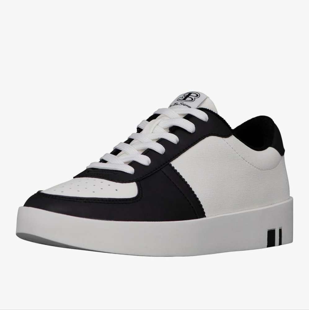 Ben Sherman Richmond NWT White/Black Sneaker Size 7.5